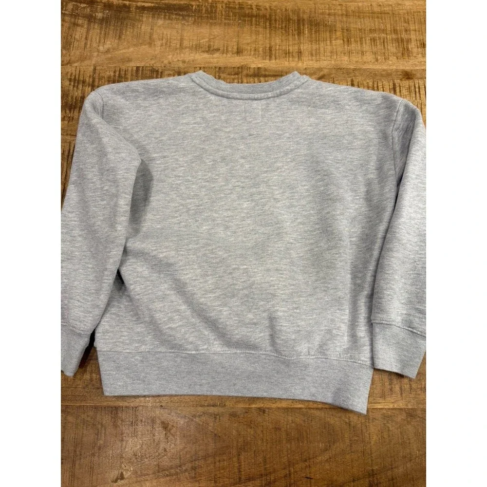 Gap Kids x Peanuts Logo Sweatshirt Snoopy in Red Puffer Jacket Kids Size M (8-9)